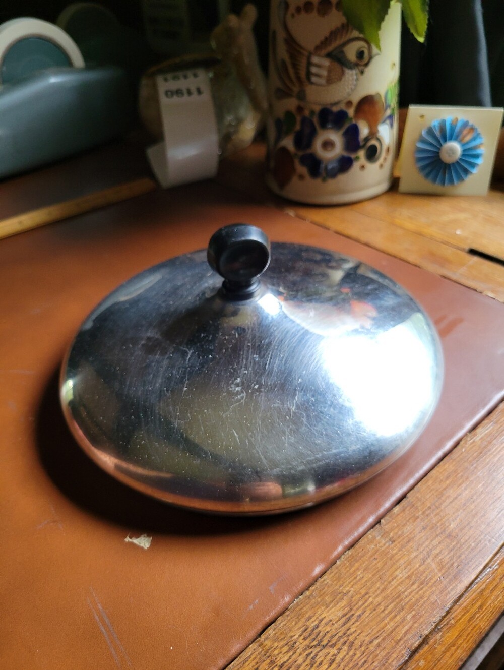 Vintage Farberware Pan Pot LID ONLY Stainless Replacement 7.25"